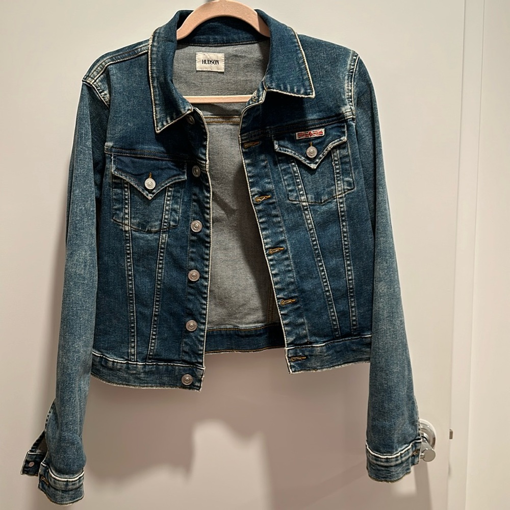Hudson Stretch Denim Jacket - Large